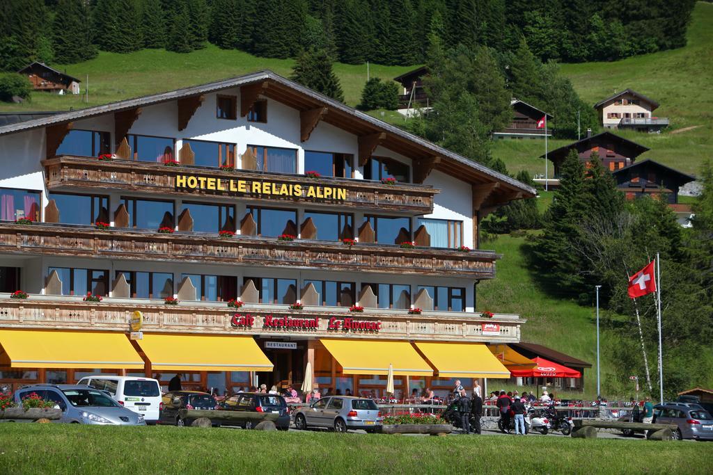 Hotel Le Relais Alpin Les Mosses Exteriér fotografie