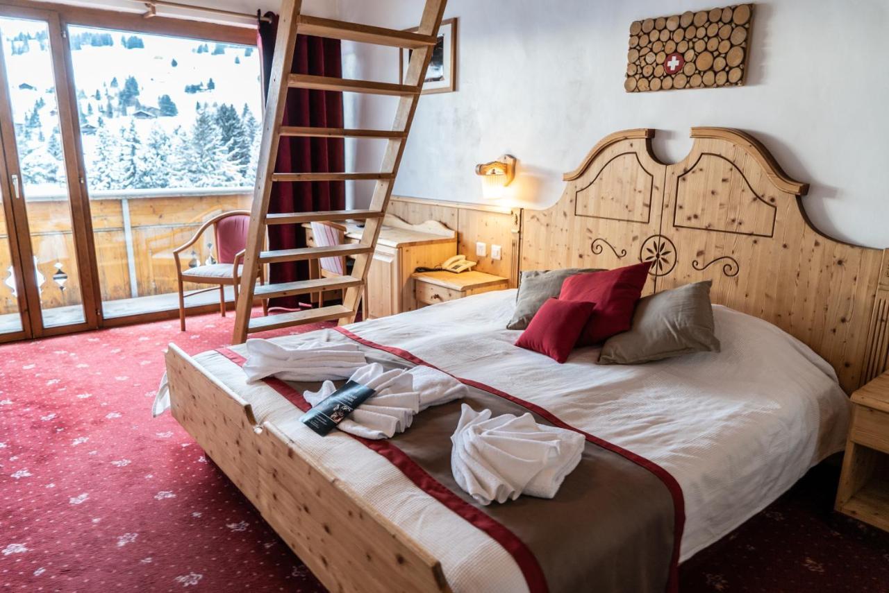 Hotel Le Relais Alpin Les Mosses Exteriér fotografie