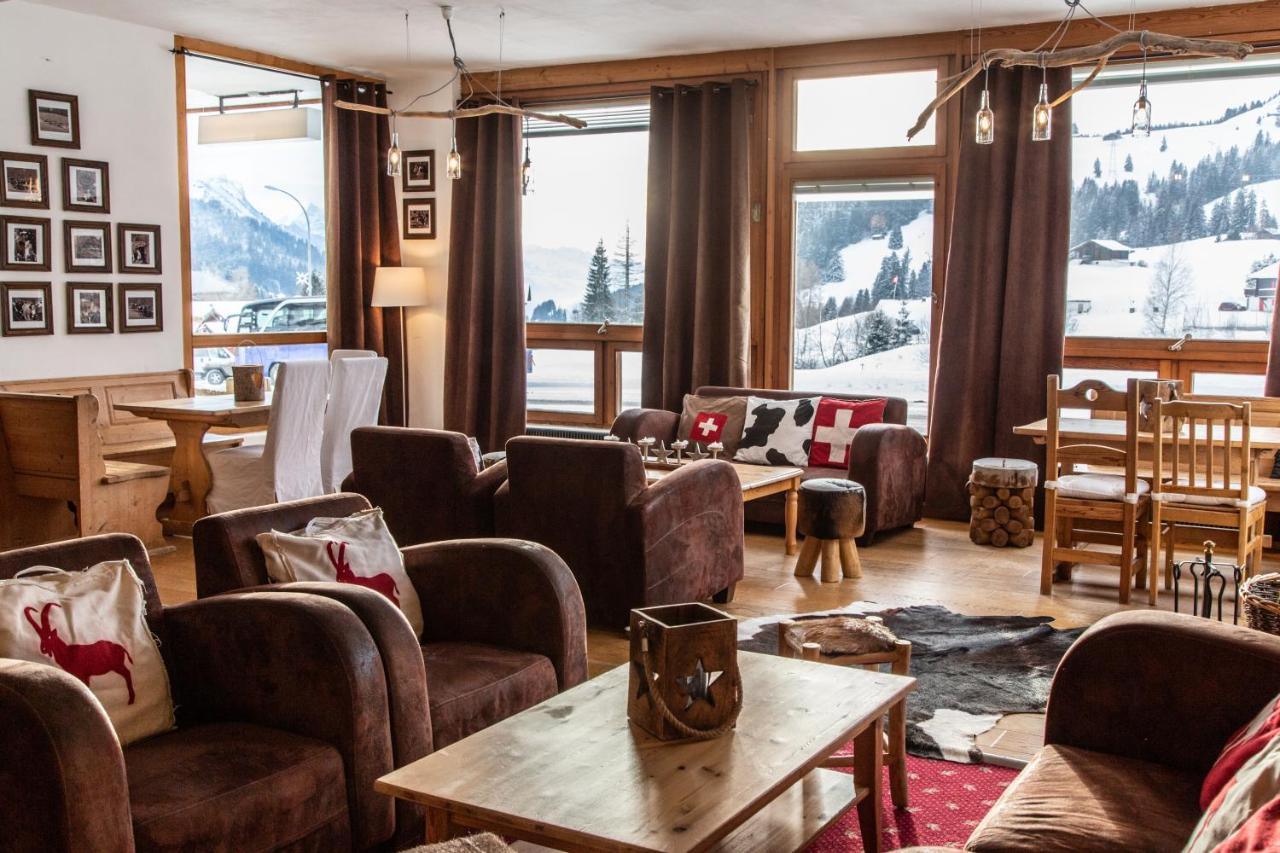 Hotel Le Relais Alpin Les Mosses Exteriér fotografie