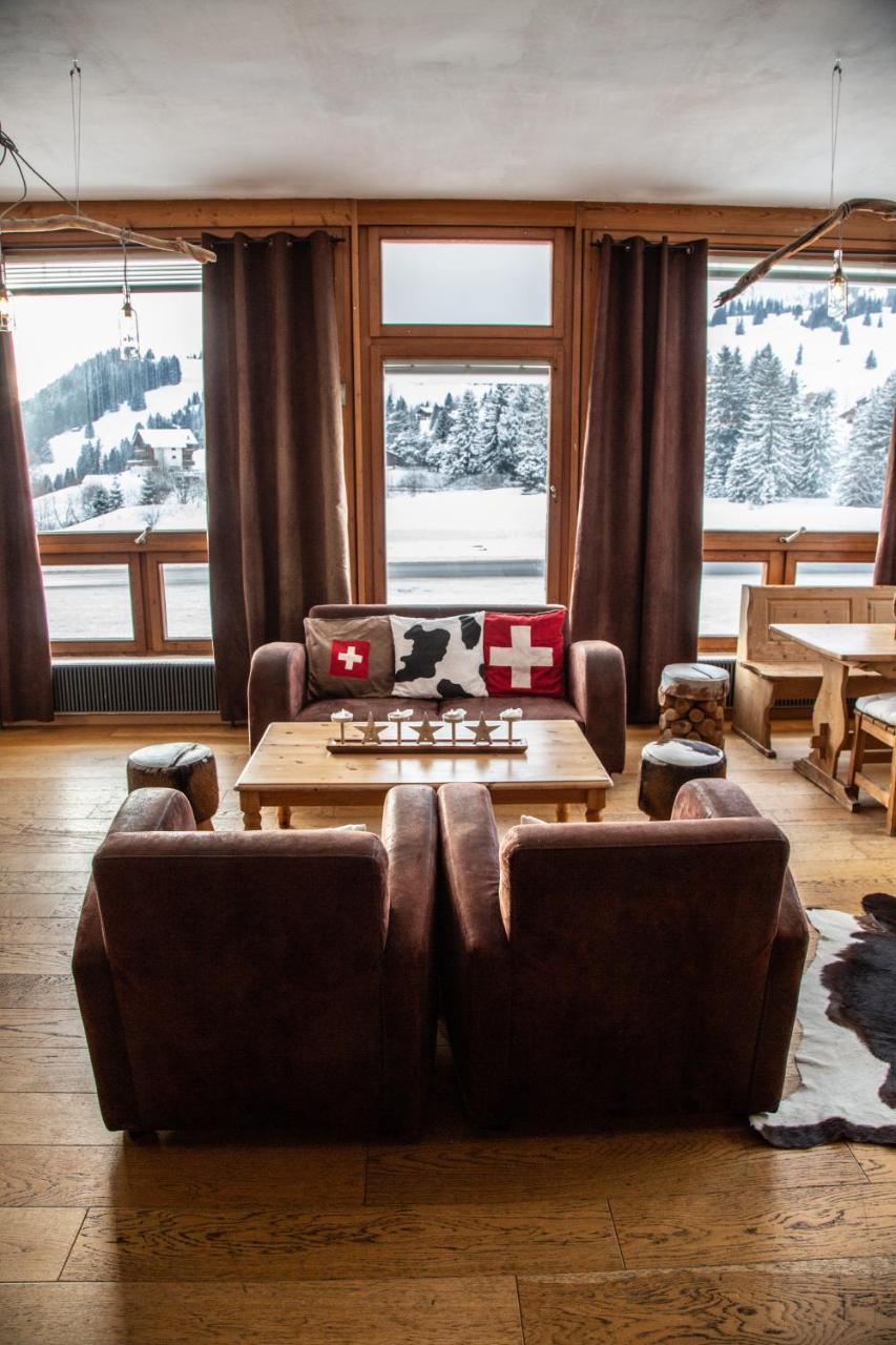Hotel Le Relais Alpin Les Mosses Exteriér fotografie