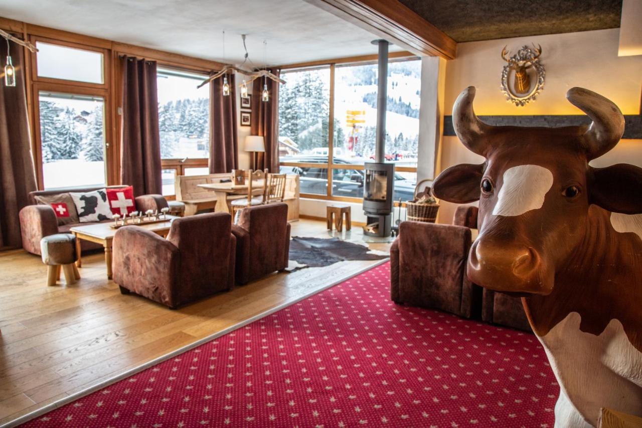 Hotel Le Relais Alpin Les Mosses Exteriér fotografie