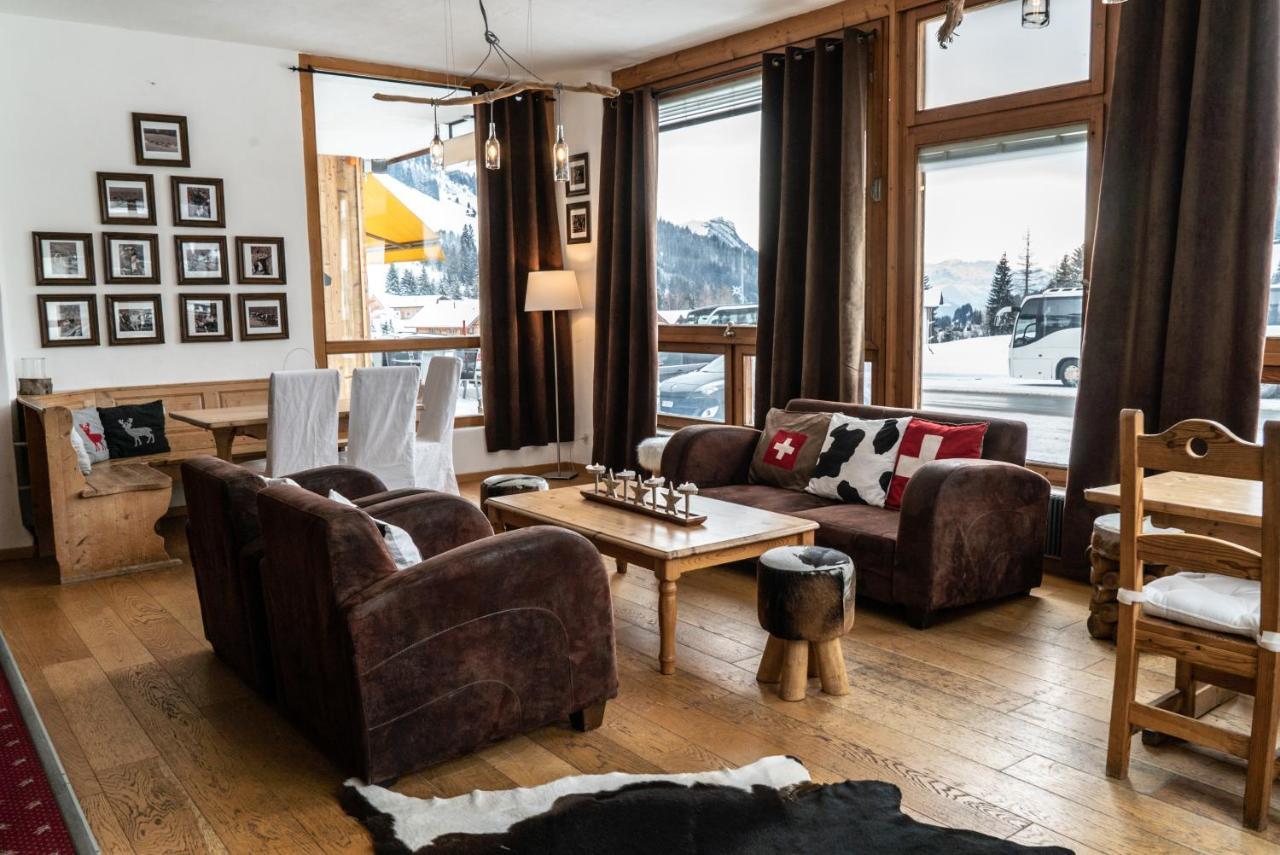 Hotel Le Relais Alpin Les Mosses Exteriér fotografie